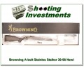 [SOLD] Browning A-bolt Stainless Stalker 30-06 NIB!